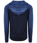 JC057 Navy/Navy Melange Back