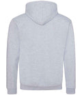 JH053 Heather Grey/New French Navy Back