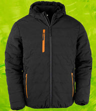 Black/Orange