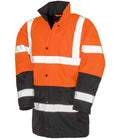RS452 Fluorescent Orange/Black Front